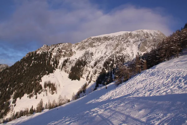 Vista Panoramica Maestosi Paesaggi Alpini — Foto Stock