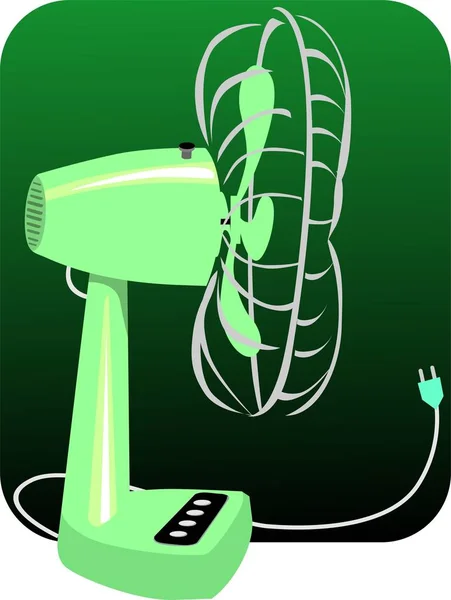 Διανυσματική Απεικόνιση Ενός Πράσινου Τηλεφώνου — Φωτογραφία Αρχείου