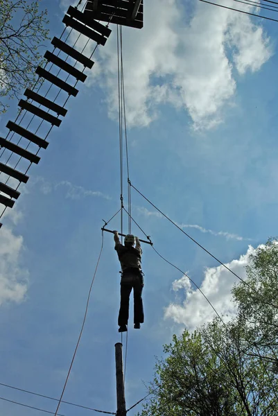 Salta Trapezio — Foto Stock