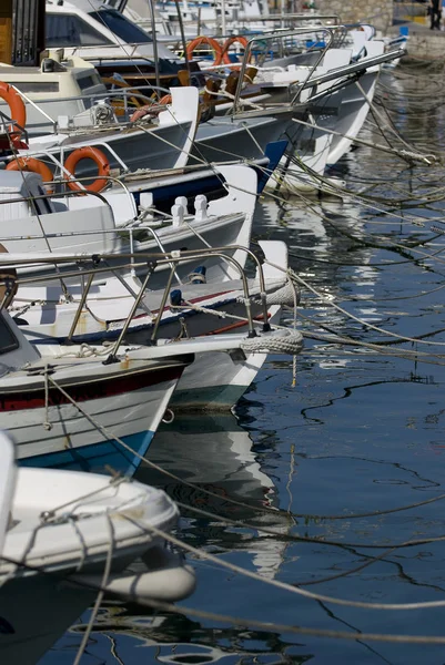 Fiskebåtar Grekiska Öarna — Stockfoto