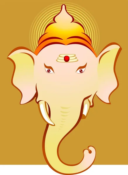Ganesha Deus Elefante Hindu — Fotografia de Stock