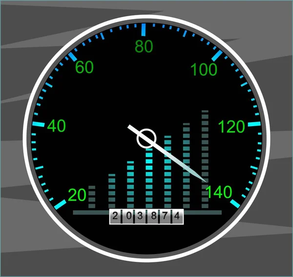 Dashboard Indicator Transportation Instrument — Stock Photo, Image