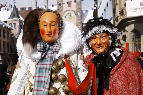 Villingen Schwenningen Masky Karneval — Stock fotografie