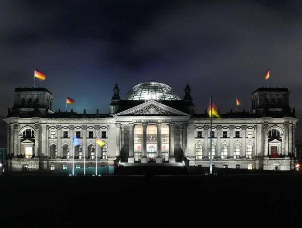 Edificio Del Reichstag Berlín Alemania —  Fotos de Stock