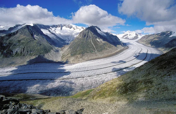 Görkemli Alp Manzarası Manzarası — Stok fotoğraf