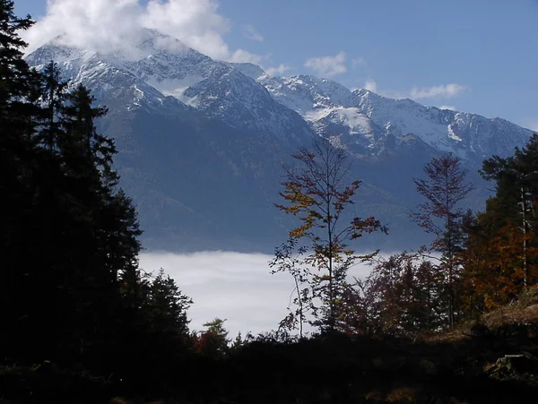 Boven Het Wolkenzicht — Stockfoto