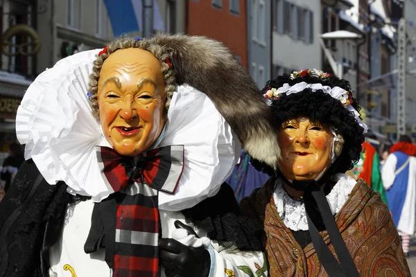 Carnaval Van Venetië Italië Juli 2014 Maskers Voor Een Typisch — Stockfoto