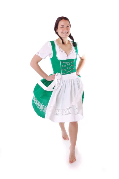 Young Woman Dirndl — Stock Photo, Image