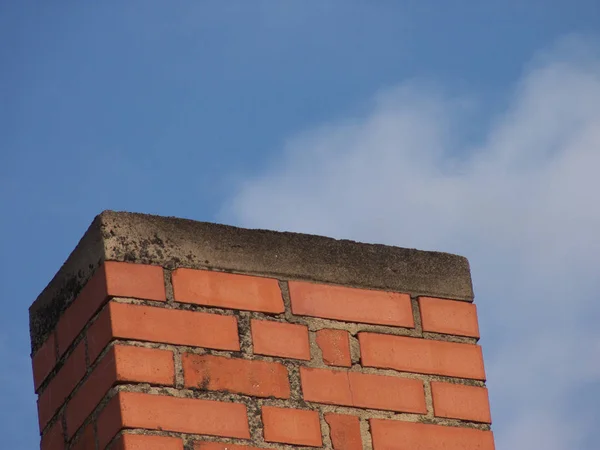 Necessidade Reabilitação Chaminé — Fotografia de Stock