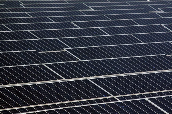 Photovoltaik Solarenergie Und Elektrizität — Stockfoto