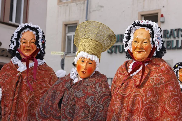 Villingen Schwenningen Mascara Carnaval — Fotografia de Stock