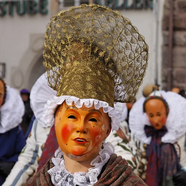 Villingen Schwenningen Maschere Carnevale — Foto Stock