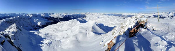 Vista Panorámica Del Majestuoso Paisaje Los Alpes — Foto de Stock