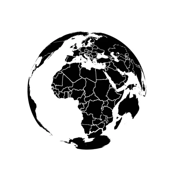 Globe Noir Blanc — Photo