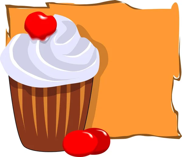 Sweet Dessert Food Cupcake — Stock Photo, Image