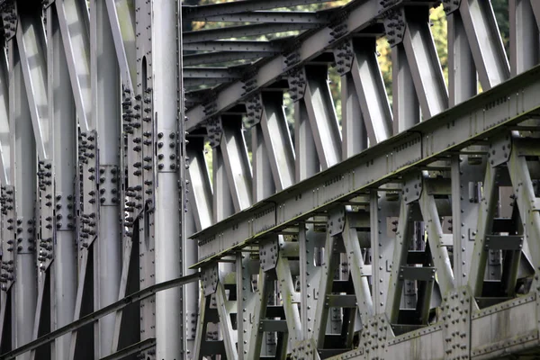 Eisenbahnbrücke Bodenwerder — Stockfoto