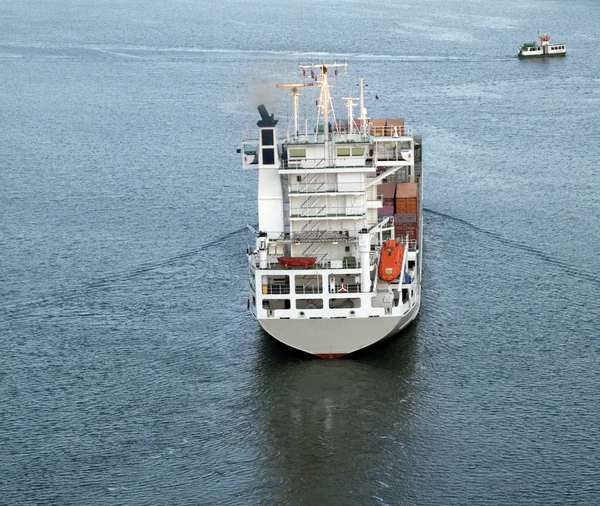 Nave Carico Trasporto Marittimo Spedizione — Foto Stock