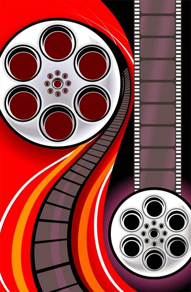 Ilustración Del Proyector Cine — Foto de Stock