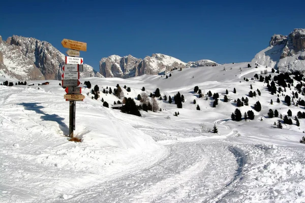 Malowniczy Widok Majestatyczny Krajobraz Dolomitów Włochy — Zdjęcie stockowe