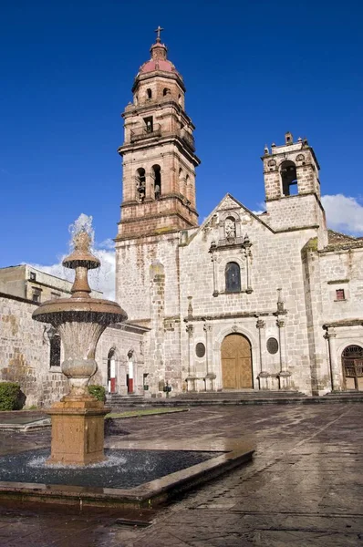 Kyrka Morelia Mexiko — Stockfoto