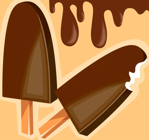 Kahverengi Lezzetli Çikolata Ikramları — Stok fotoğraf
