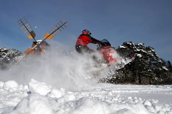 Ski Rider Snow — Stock Photo, Image