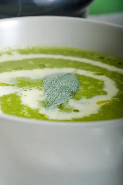 Deliciosa Sopa Refeição Comida — Fotografia de Stock