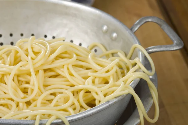 Spaghetti Tradycyjna Kuchnia Włoska — Zdjęcie stockowe