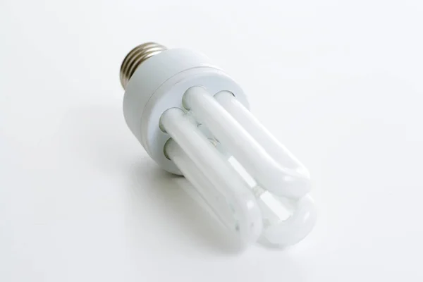 Light Bulb Isolated White Background Stock Photo