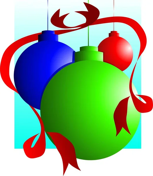 Bunter Hintergrund Für Weihnachten Oder Neujahr Urlaubskarte — Stockfoto