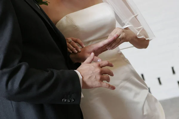 Fedi Nuziali Gioielli Del Matrimonio Fedi Fidanzamento — Foto Stock