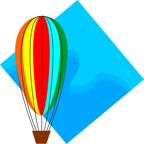 Balão Quente Transporte Aéreo — Fotografia de Stock