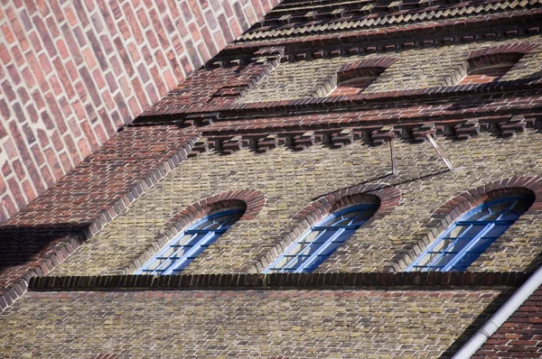 Vacker Utsikt Över Stadens Fasader — Stockfoto