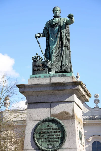 Monumento Massimiliano Giuseppe — Foto Stock