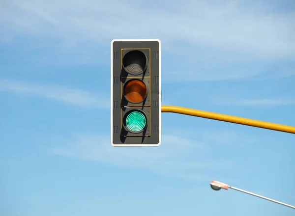 Semáforo Carretera — Foto de Stock