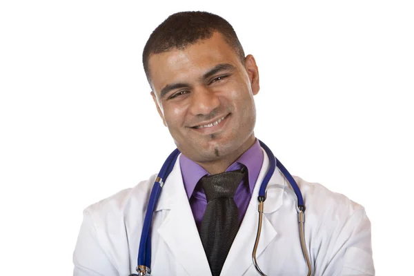 Portrait Self Confident Medical Doctor — Stock Photo, Image