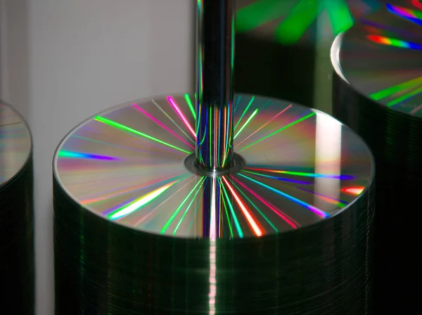 Compact Disc Digital Optical Disc Data Storage — Stock Photo, Image