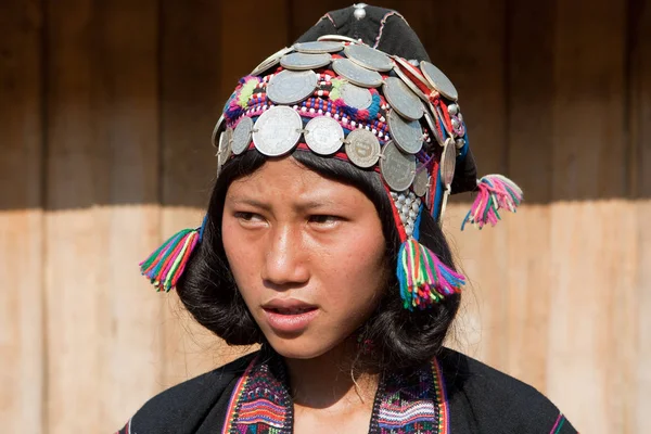 Портретная Этническая Группа Лаосе — стоковое фото