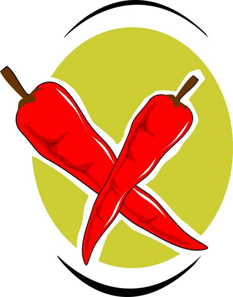 Pimenta Chili Cor Vermelha — Fotografia de Stock