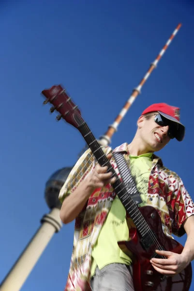 Close Young Musicians — Stock Photo, Image