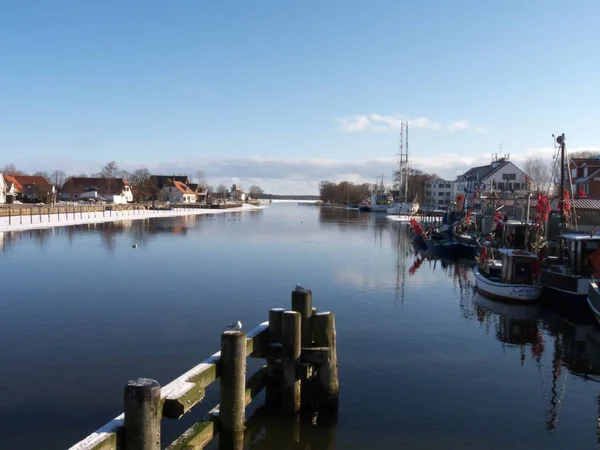 Malerischer Blick Auf Den Schönen Hafen — Stockfoto