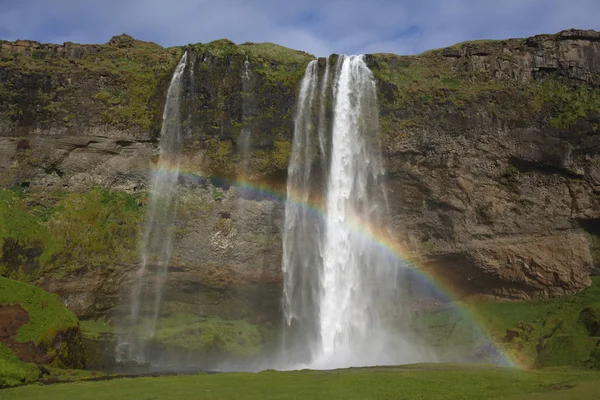 Schönheit Der Natur Fluss Und Wasserfall — Stockfoto