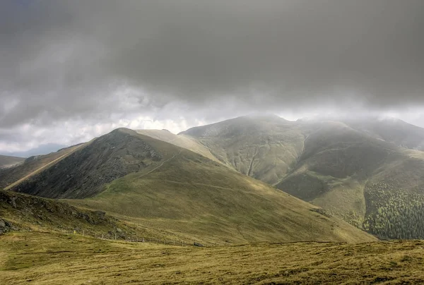 Vue Panoramique Sur Paysage Alpin Majestueux — Photo