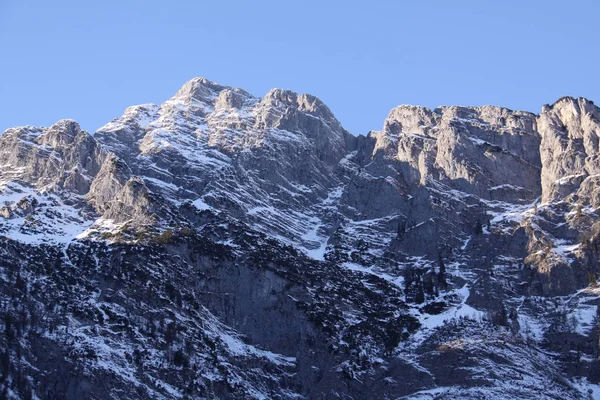 Vue Panoramique Sur Paysage Alpin Majestueux — Photo