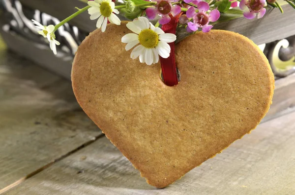 Saludos Veraniegos Corazón — Foto de Stock