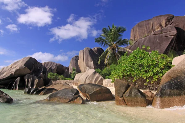Seychely Indický Oceán Mahe Ostrov Výhledem Ostrov Eden — Stock fotografie