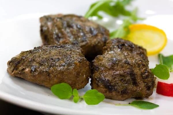 Lamb Medallions Steak Rocket — Stok fotoğraf