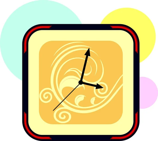 Closeup Clock Time Flow Concept — Stock Photo, Image