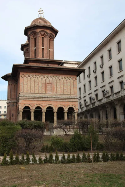 Rumänien Bukarest Cretulescu Kirche — Stockfoto