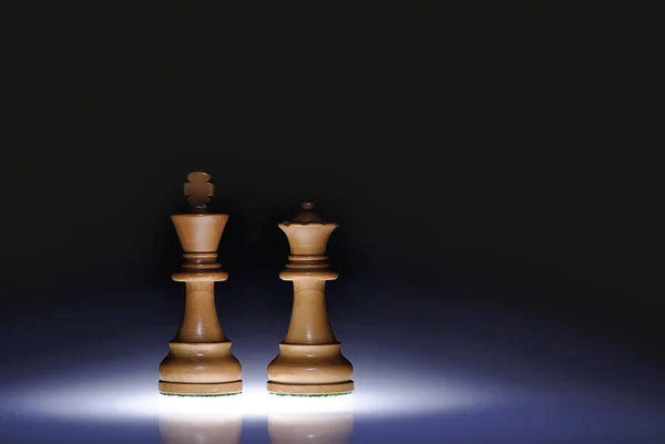 国际象棋 国际象棋 乒乓球 — 图库照片